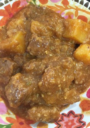 Una foto de Carne guisada con papas