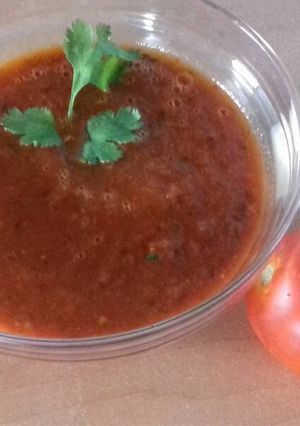 Una foto de Salsa Roja
