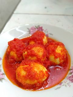 Foto resep Telur Balado Simpel