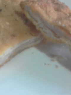 Una foto de Milanesas de bondiola rellenas de jamón y queso