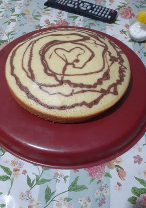 Una foto de Bizcochuelo en sartén y marmolado a elección