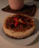 تشيز كيك الكنافة والكراميل😋🍰