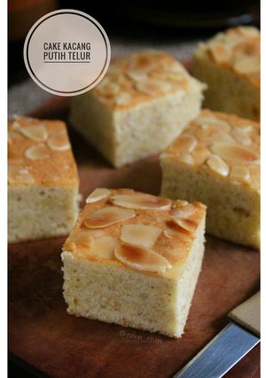 Foto resep Cake kacang putih telur