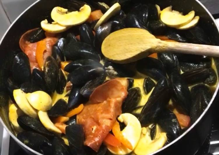 Moules façon espagnoles 🇪🇸