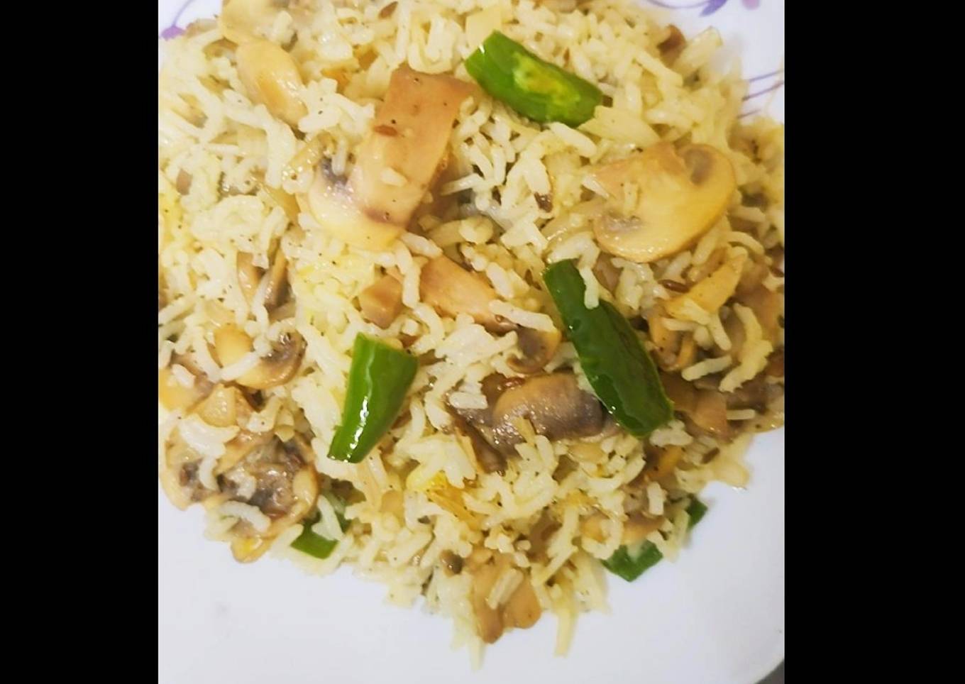 Mushroom rice ðŸ„