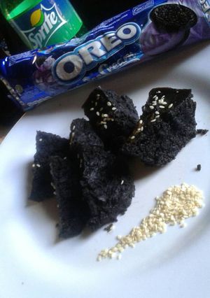 Foto resep Oreo-Sprite Cake jaman Now (steam)