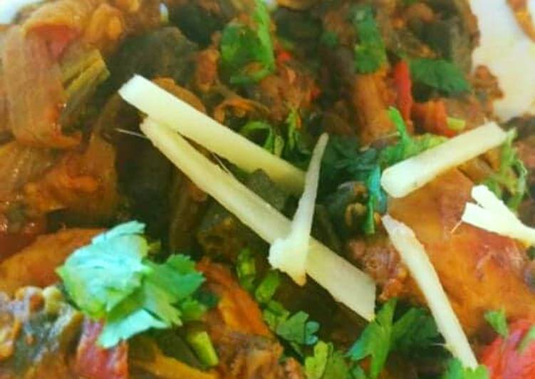 Recipe of Homemade Bhindi Gosht