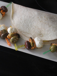 Una foto de Tortillas de trigo rellenas
