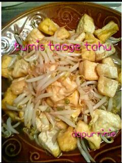 Foto resep Tumis Taoge Tahu