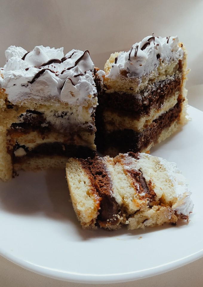 Una foto de Torta de Vainillas Exprés y Fácil