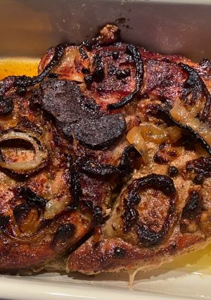 Sörben sült, ropogós, bőrös malaccomb 🐷🤤 recept fotója