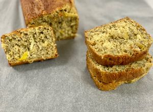 Une photo de Cake healthy avec pulpe de fruits