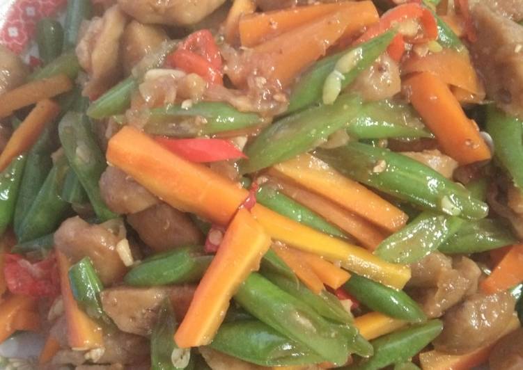 Tumis Buncis Wortel Pedas