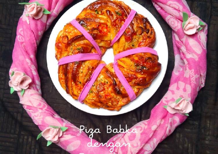 Resep Piza Babka dengan tangzhong Anti Gagal