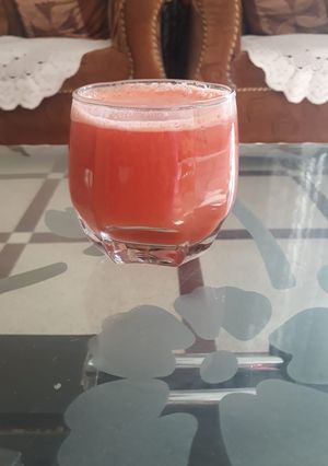 A picture of Watermelon juice.