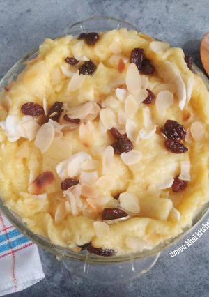 Foto resep Puding Roti Tawar Kelapa Kukus
