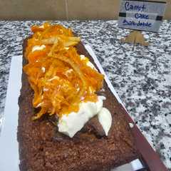 Una foto de Carrot cake saludable