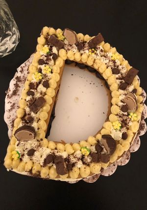 Una foto de Letter cake (masa)