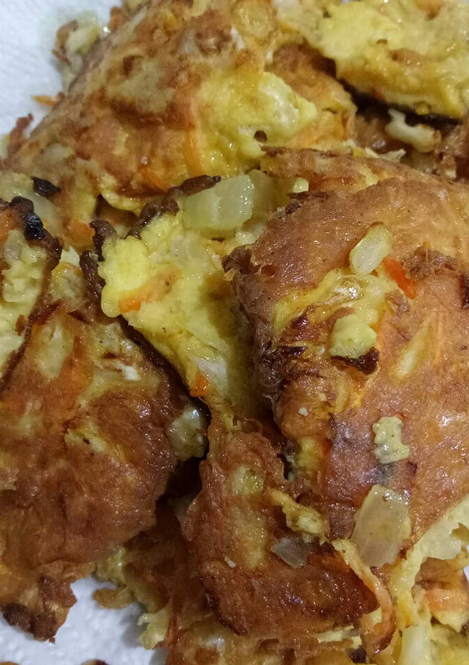 Foto resep Telur Dadar Sayur (Anti GTM)