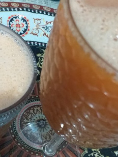 A picture of Carrot cucumber lemonade.