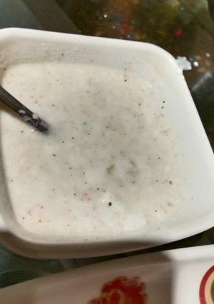 A picture of Masala curd.