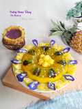 457.Puding Nanas Telang Vla blueberry