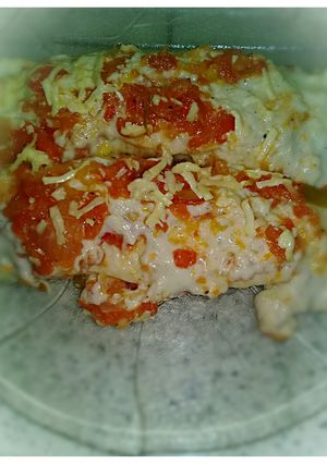 Una foto de Canelones de ricota, jamón y nuez