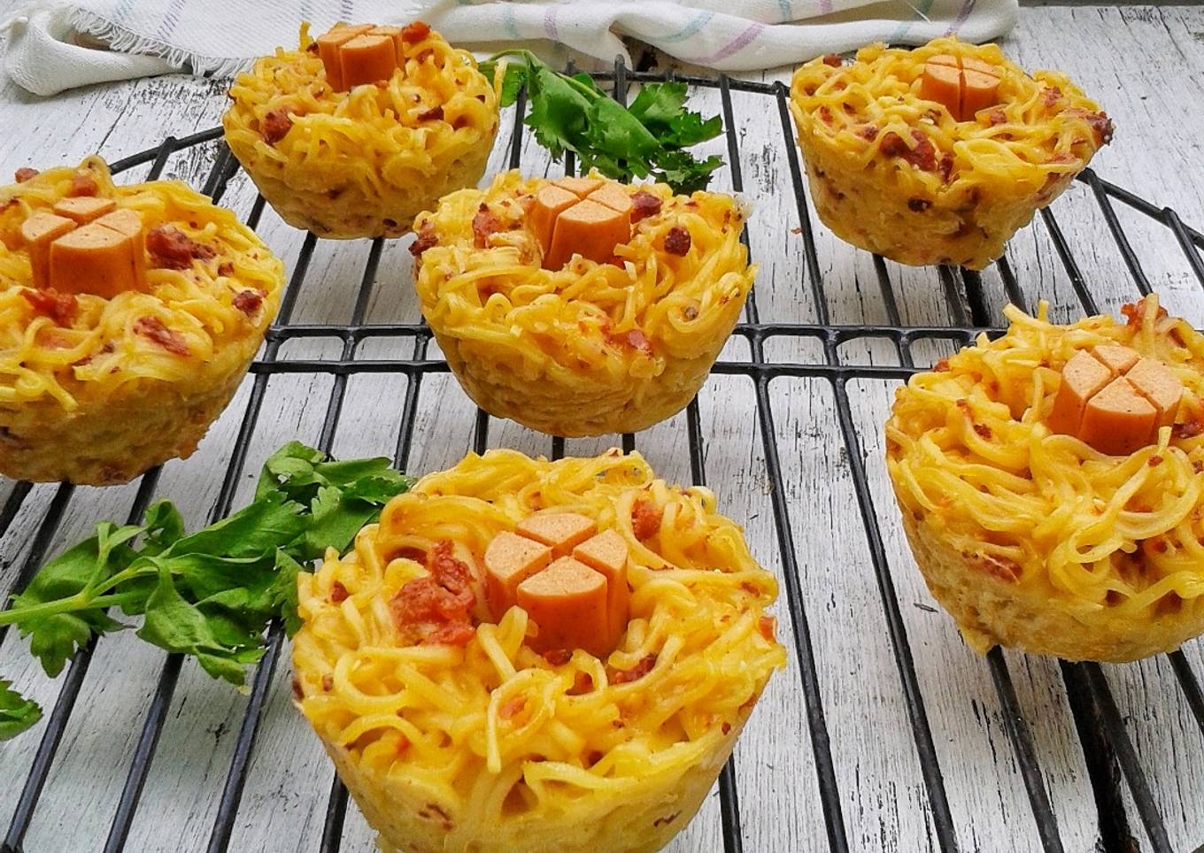 Muffin Mie Panggang