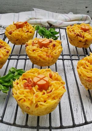 Foto resep Muffin Mie Panggang
