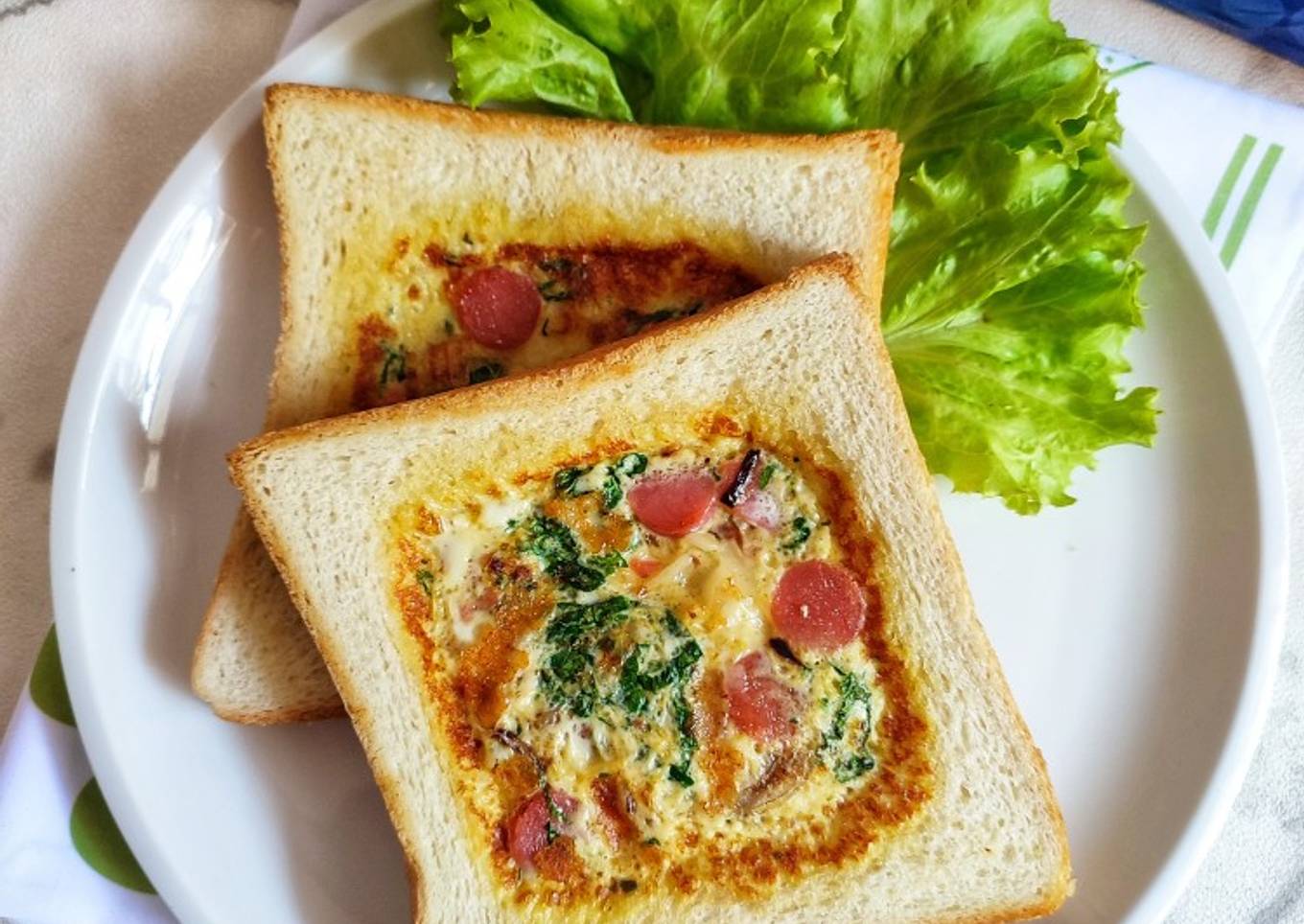 Quiche Roti Tawar