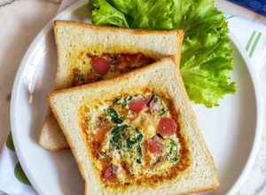 Foto resep Quiche Roti Tawar