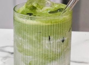 Foto resep Es Matcha Latte