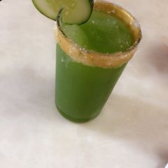 A picture of Cucumber n lime drink.