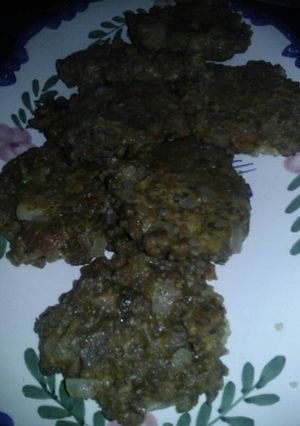 Una foto de Hamburguesas de carne y verduras
