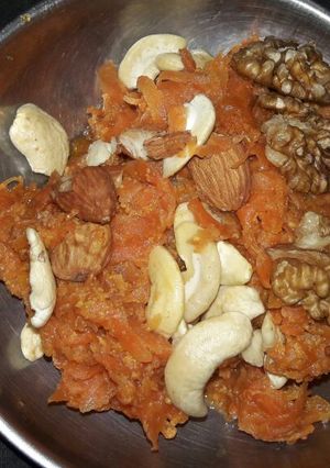 A picture of Carrot halwa.