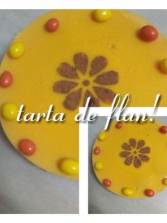Una foto de Tarta de flan