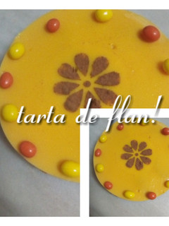 Una foto de Tarta de flan