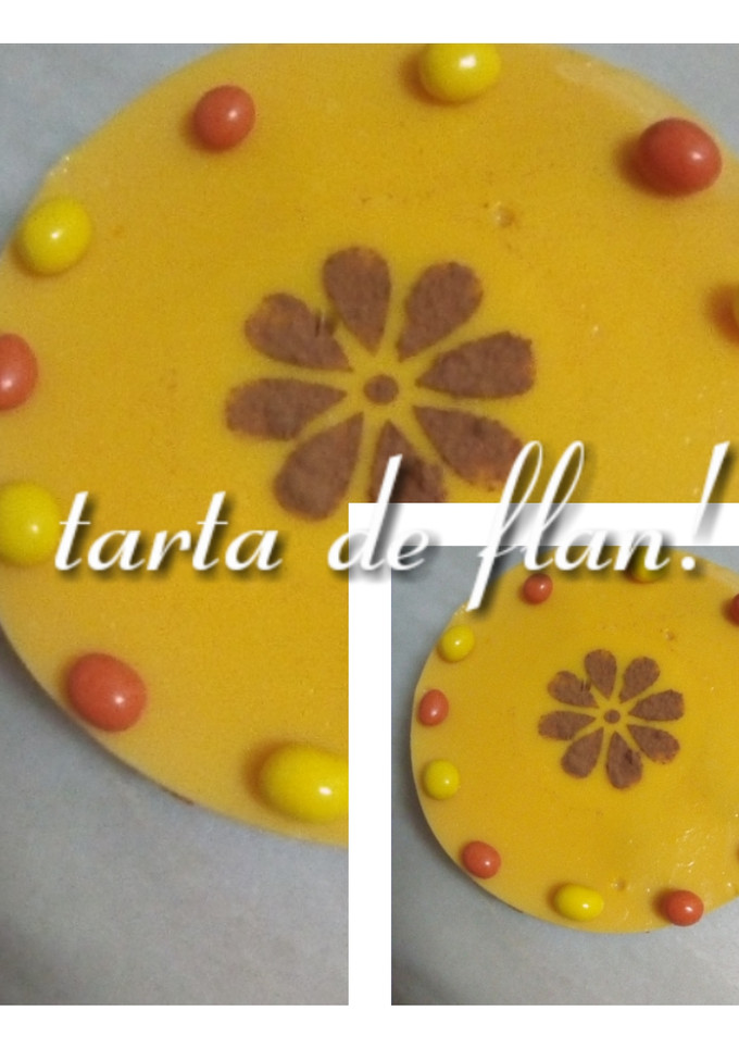 Una foto de Tarta de flan