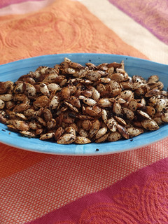 Una foto de Snacks de semillas de zapallo 🍺