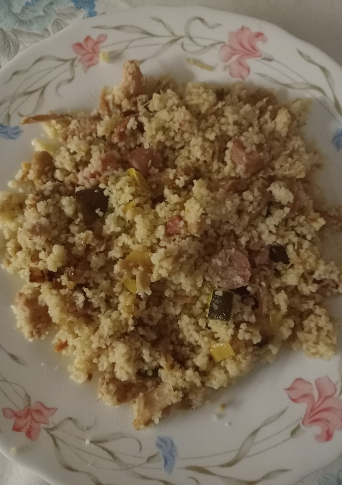 Una foto de Cuscús con carne