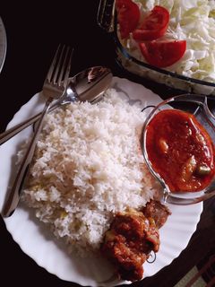 عکسی از دستور چلو گوشت