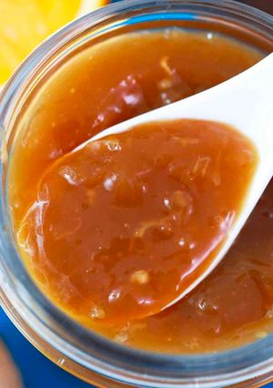 A picture of Chinese Orange Sauce.
