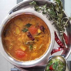 A picture of Sambhar.