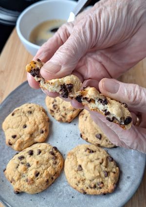 Une photo de Biscuits pommes chocolat