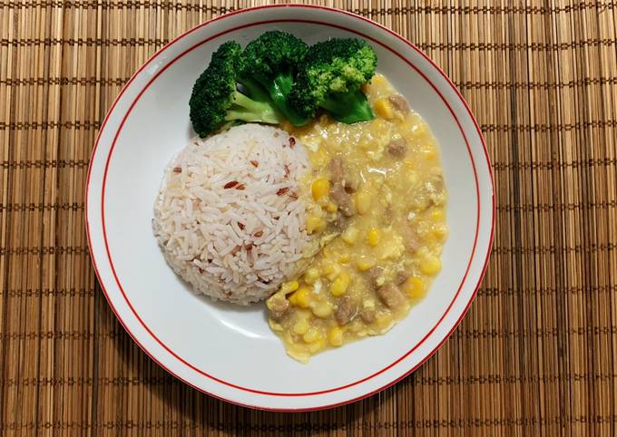 粟米肉粒飯食譜與作法by Hazel Cookpad