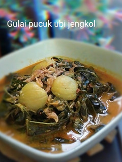 Foto resep Gulai pucuk ubi jengkol