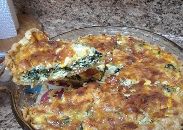 Recipe of Ultimate Spinach Quiche