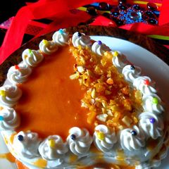 A picture of Chocolate Butterscotch Cake.