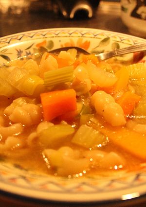 Una foto de Sopa conmovedora FZ