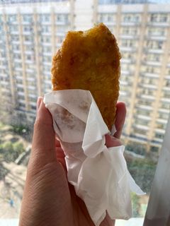 Hình của món Bánh chuối chiên.